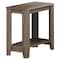 Monarch Specialties Accent Table - Dark Taupe I 3115 - alternate 1